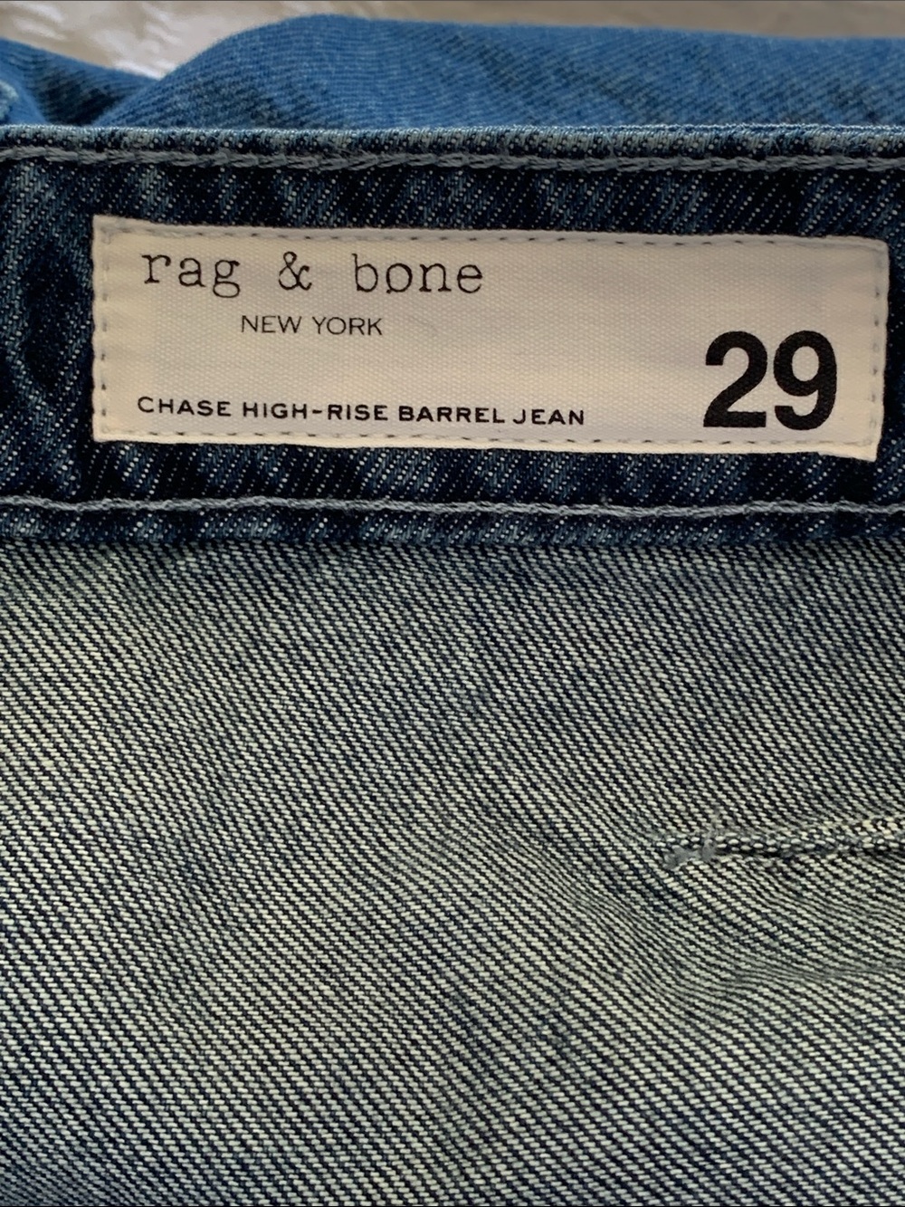 rag & bone Chase High
Rise Crop Barrel Leg Jeans
👖 size 29
Color: Grafton - Picture 6 of 13